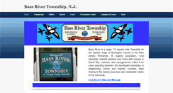 Desktop Screenshot of bassriver-nj.org