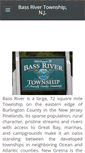 Mobile Screenshot of bassriver-nj.org